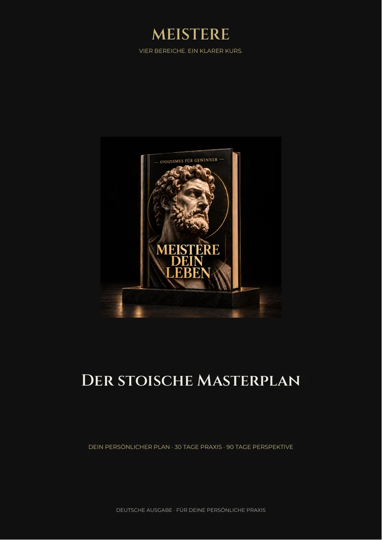 Titelseite von Der stoische Masterplan